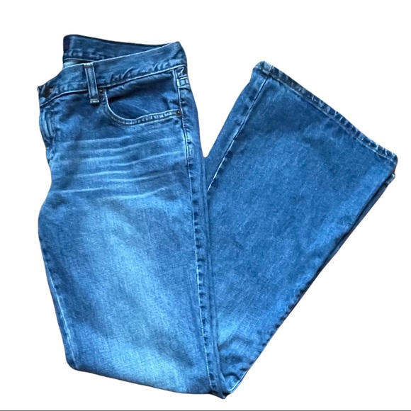 America Eagle Outfitters, flattering bootcut jeans, size 12 - Picture 1 of 8